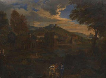 Gabriel Allegrain (1679-1748) - Figurative landscape