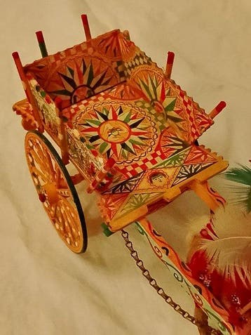 Decoratief ornament - Siciliaanse kar