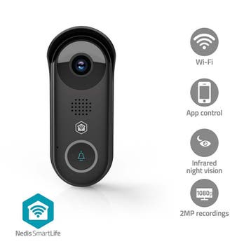 Slimme intercom - wifi deurbel met camera met nachtzicht, Huis en Inrichting, Ophalen of Verzenden, Ingebouwde camera, Nieuw, Bedraad