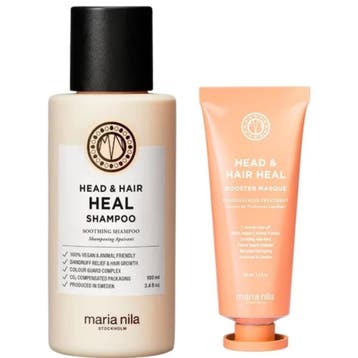 Maria Nila Head & Hair Heal Booster Travel Set - 100+50ml, Ophalen of Verzenden, Nieuw, Overige typen