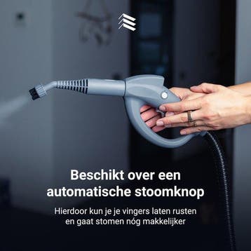 2dekans | Techweise 16-in-1 Stoomreiniger - 45 minuten lang, Ophalen of Verzenden, Zo goed als nieuw