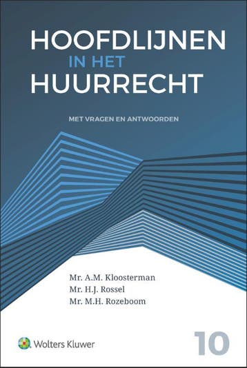 Hoofdlijnen in het huurrecht 9789013150582, Boeken, Studieboeken en Cursussen, Zo goed als nieuw