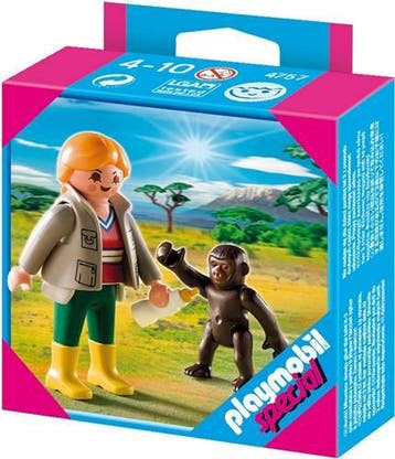 Playmobil Dierenarts met Gorilla-baby - 4757 (Nieuw), Verzenden, Nieuw