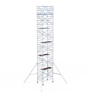 Rolsteiger Original 135x190 12,2m werkhoogte vrijstaand, Verzenden, Nieuw, Rolsteiger of Kamersteiger, 5 meter of hoger