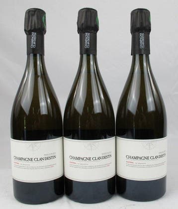 2019 Champagne Clandestin Austral Brut Nature - Champagne, Nieuw