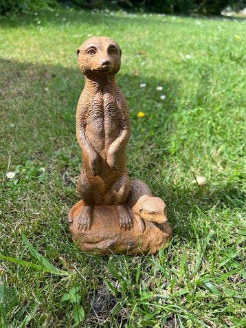 Decoratief ornament - Europa - Gietijzeren Meerkat