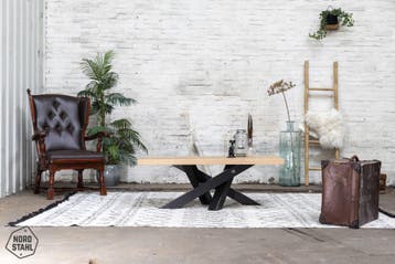 Stalen onderstel salontafel - Twist coffee leg - Nordstahl, Verzenden, Nieuw