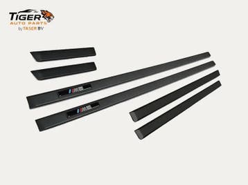 BMW E39 M5 Zijstootlijsten Set 6-delig Sedan Touring 1995-20, Nieuw, Links, BMW