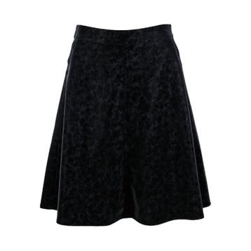 Frogbox • zwarte rok in faux suede • 36, Princess goes Hollywood, Verzenden, Zwart, Nieuw