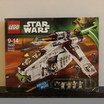 Lego Set - 75021 - Star Wars - Republic Gunship, Nieuw