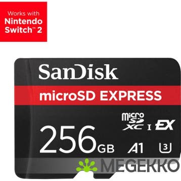 SanDisk Express 256GB MicroSDXC Geheugenkaart, Verzenden, Nieuw