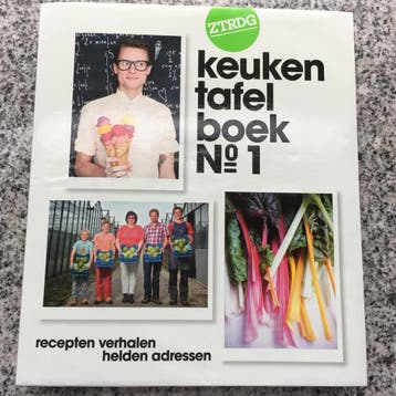 ZTRDG Keukentafelboek N°1, Verzenden, Nieuw, Nederland en België, Tapas, Hapjes en Dim Sum