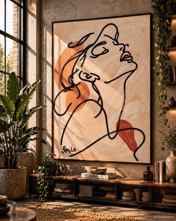 Claudia Fer.Lo - Inebriante - Acrylic on canvas 105 x 80 cm