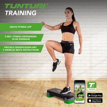 Tunturi Aerobic Step Easy - Fitness step - Verstelbaar -, Ophalen of Verzenden, Zo goed als nieuw