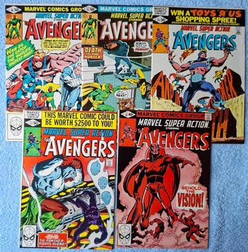 Marvel Super Action. 18, 23, 24, 35, 36. - Bronze-age., Nieuw