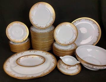 Haviland Limoges - Tafelservies (49) - Diplomaat -