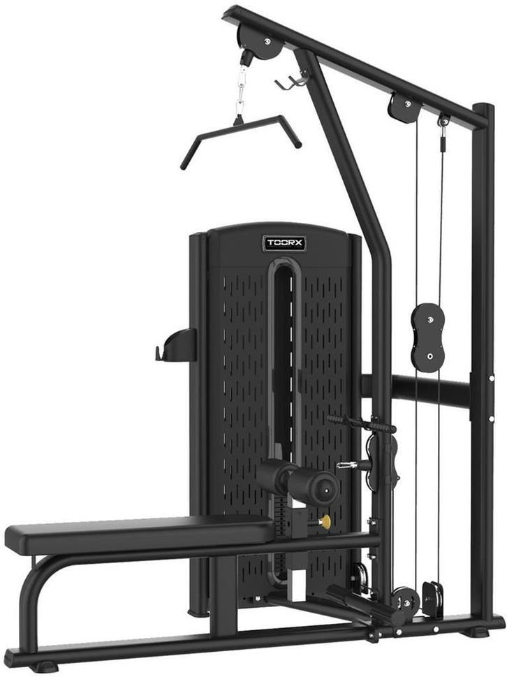 Toorx Professional Lat Pulldown  Seated Row Machine PLX-520, Sport en Fitness, Fitnessapparatuur, Krachtstation, Zo goed als nieuw