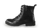 Nelson Veterboots in maat 38 Zwart, Kleding | Dames, Schoenen, Verzenden, Zwart, Overige typen, Zo goed als nieuw