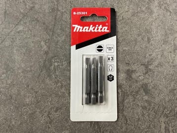 Veiling - 10x Makita schroefbit 3-pack B-25301 SL5,5x50 mm, Nieuw
