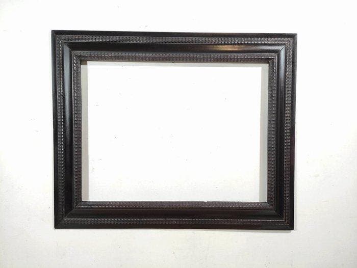 Lijst- Guilloché 66,5 x 82 Geen Reserve - Hout - Kornijst -, Antiek en Kunst, Antiek | Overige Antiek