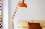 Staande lamp - Staal - 180 cm, Antiek en Kunst