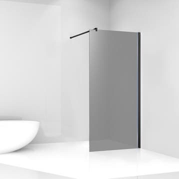 Sani Royal Douchewand Rookglas Easy Clean Anti, Nieuw