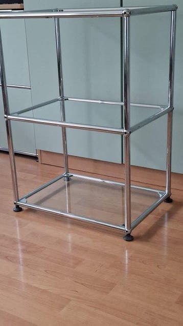 USM Haller - Plank - Glas, Roestvrij staal