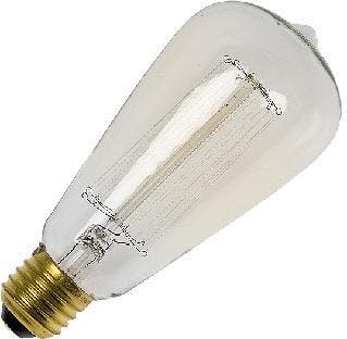 SL Gloeilamp Kooldraadlamp Rustieklamp ST64 E27 60W 2250K..., Ophalen of Verzenden, Nieuw