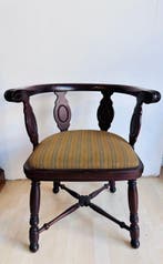 Fauteuil - Walnoot - Een pozzetto uit de late 1800s