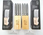 Laguiole - 12x Steak Knives - completely Stainless Steel -