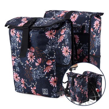 Brisby Dubbele Fietstas Rolltop 39-48 Liter Waterdicht - JF, Verzenden, Nieuw