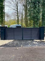 Stijlvolle en Exclusieve  Schuifpoorten en Toegangspoorten., 100 tot 150 cm, Schuifpoort, Nieuw, Ophalen of Verzenden