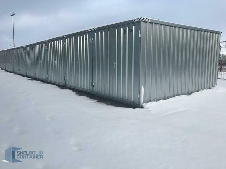 Huur/koop een metalen berging van zeer kwalitatief staal!!, Doe-het-zelf en Verbouw, Containers