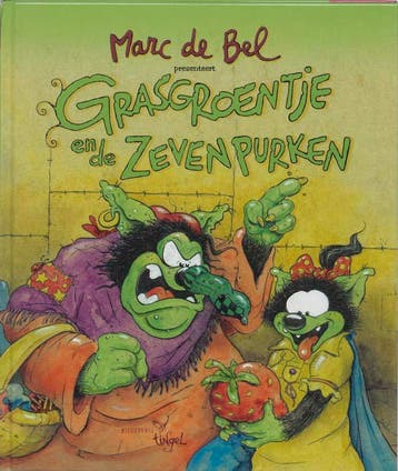Grasgroentje en de zeven Purken / Boeboeks - Marc de Bel, Verzenden, Gelezen, Marc de Bel