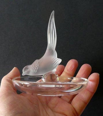 Lalique France - Marc Lalique - Schotel - Fasan - Kristal -