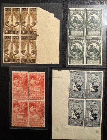 Koninkrijk Italië 1911 - Koninkrijk Italië 1911 -, Gestempeld