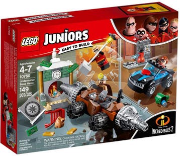LEGO Juniors Underminers Bankoverval - 10760 (Nieuw), Kinderen en Baby's, Verzenden, Nieuw