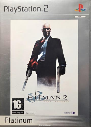 Hitman 2 Silent Assassin Platinum (ps2 used game), Ophalen of Verzenden, Zo goed als nieuw