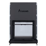 Inbouw Houtkachel Flat Tunnelhaard 75x60, Nieuw