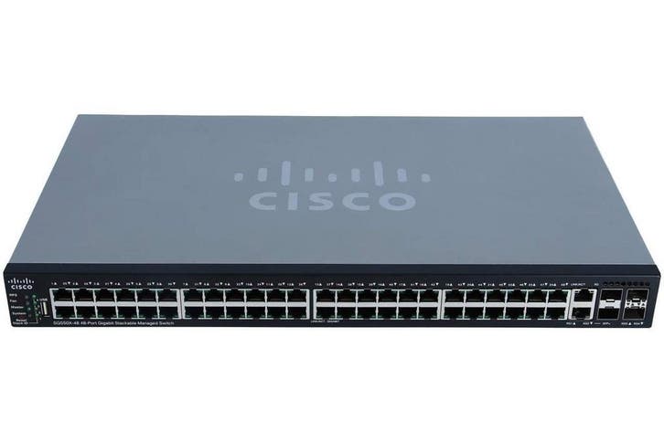 Cisco SF550X-48MP 48-poorts 10/100 PoE Managed Switch, Computers en Software, Netwerk switches, Nieuw, Ophalen of Verzenden