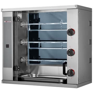 Diverso by Diamond Kippengrill | Small | Elektrisch | 3 Spit, Ophalen of Verzenden, Nieuw in verpakking
