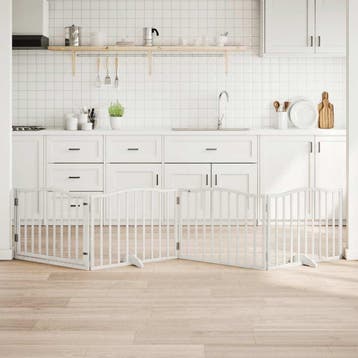 Traphek 320cm | Populierenhout | 34% Korting, Ophalen of Verzenden, Zo goed als nieuw