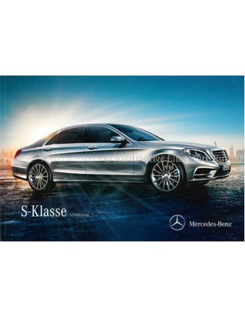 2014 MERCEDES BENZ S KLASSE BROCHURE NEDERLANDS, Nieuw, Author