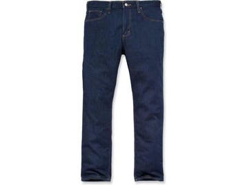 Veiling - 3x Carhartt Straight Fit 5-Pocket Jean-Blauw-42/32, Nieuw