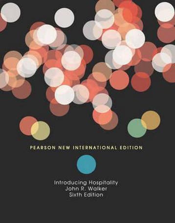 9781292020068 Introduction to Hospitality | Tweedehands, Boeken, Verzenden, Zo goed als nieuw, John R. Walker
