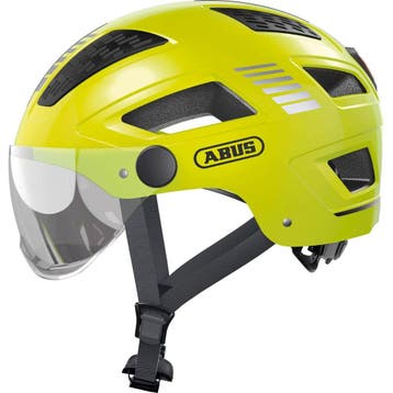 ABUS helm hyban 2.0 ace signal yellow l 56-61, Ophalen of Verzenden, Nieuw, Overige merken