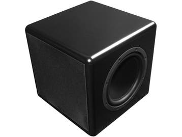TruAudio CSUB-8 - Subwoofer - 150W RMS - zwart, Audio, Tv en Foto, Luidsprekers, Verzenden, Zo goed als nieuw