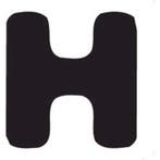 Thule Yepp abc letter H, Verzenden, Nieuw