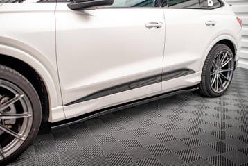 Side Skirts Diffusers Audi Q4 e-tron Sportback S-line Mk1, Verzenden, Nieuw