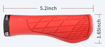 Ergonomische MTB Handvatten Antislip Lock-On Rubber, Verzenden, Nieuw